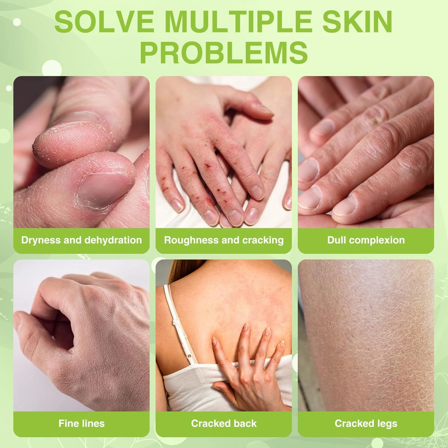 Hand Cream Lotion for Dry Skin Relieves and Repairs Extremely Dry Cracked Hands, 3pcs Long-Lasting and Non-Greasy Hand Lotion Travel Size 2.7ounce (Jasmine)
