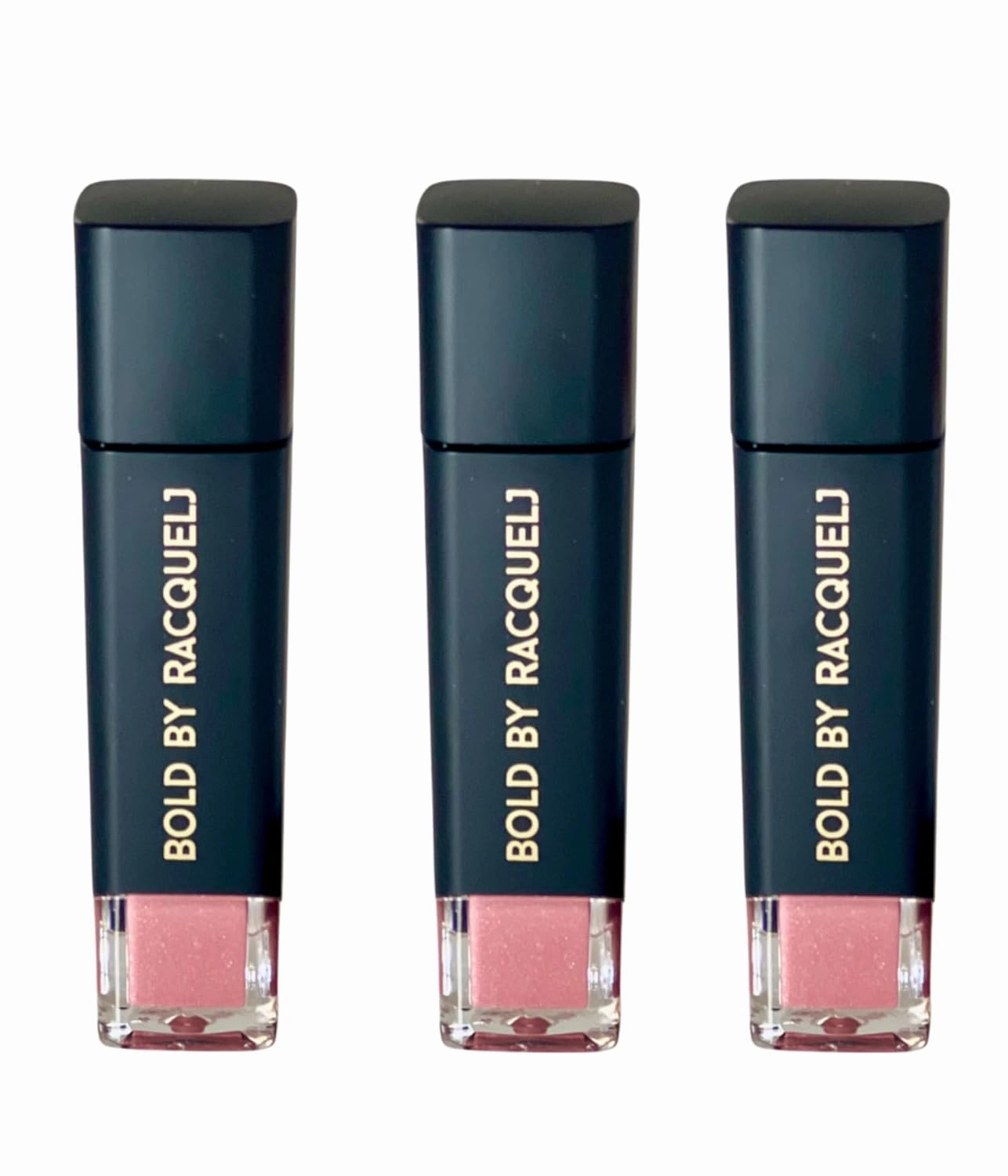 Highly Pigmented Pink Lip Gloss - With Vitamin E & Jojoba Oil - Pack of 3 Lip Gloss (Silky Becca)