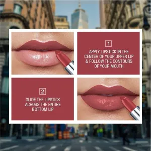 HN Matte Lipstick, Intense Colour, Moisturised Lips, Color Sensational Creamy Matte, 656 Clay Crush, 3.9g