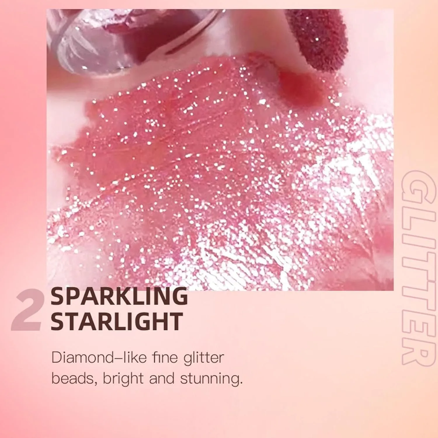 Holographic Lip Gloss,Holographic Pink Pulsar Glitter Lip Gloss,GlitteryHolographicLip Gloss,Easy to Apply,Long Lasting Waterproof for a Sparkly Finish for Women Girls (Set D)