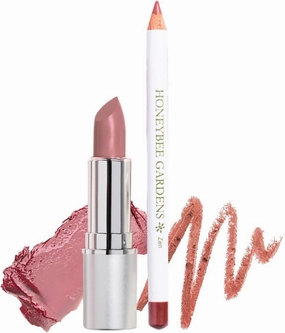 Honeybee Gardens Lip Liner   Lipstick Bundle, Zen & Heirloom