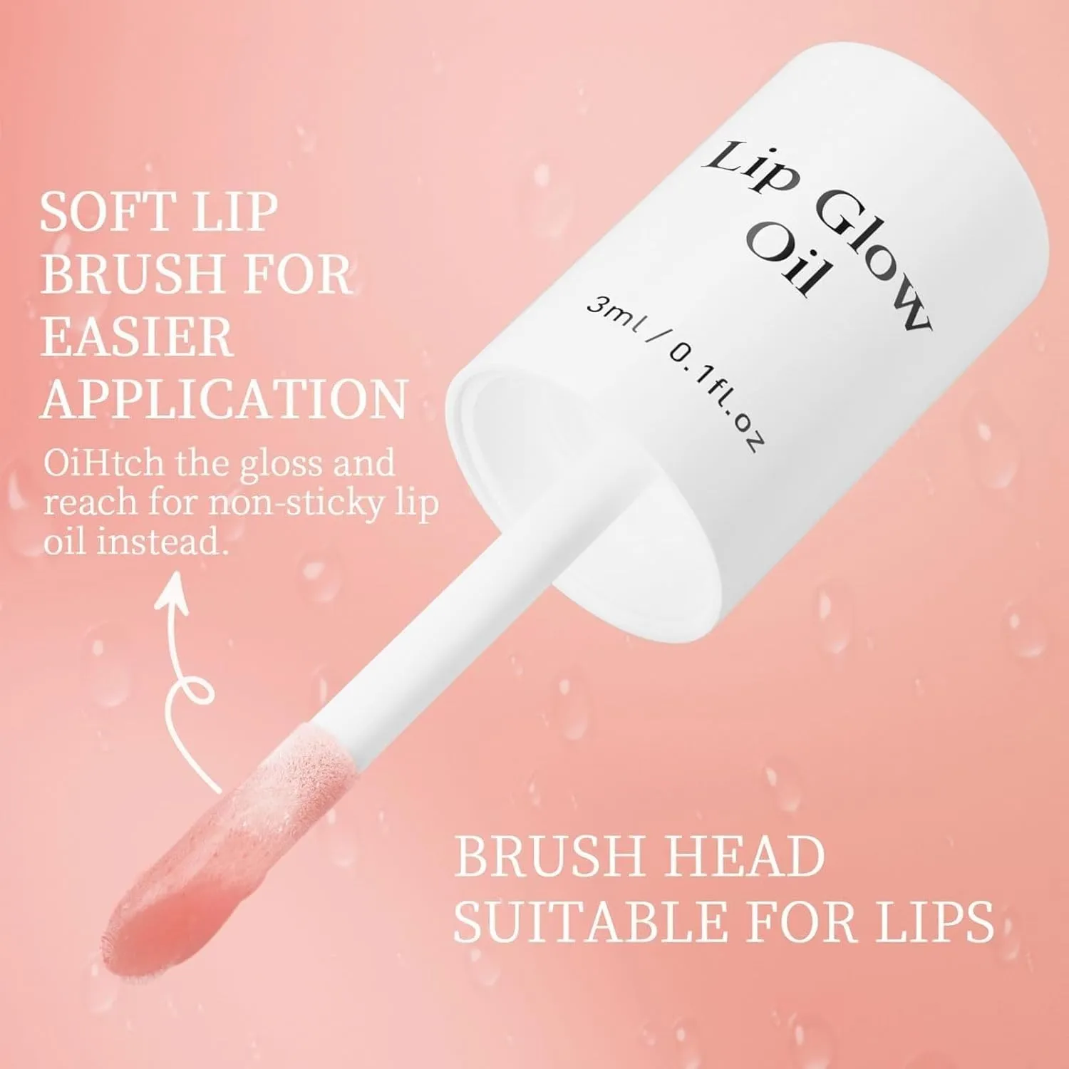 Hydrating Lip Glow Oil-Tinted Lip Oil Lipgloss,Pink Lip Gloss Lipstain Glossy Lip Glaze,Clear Pink Lip Tint Stain,Long Lasting Glow Reviver Lip Care Oil,Women's Day Makeup Gift for Women(Cherry)