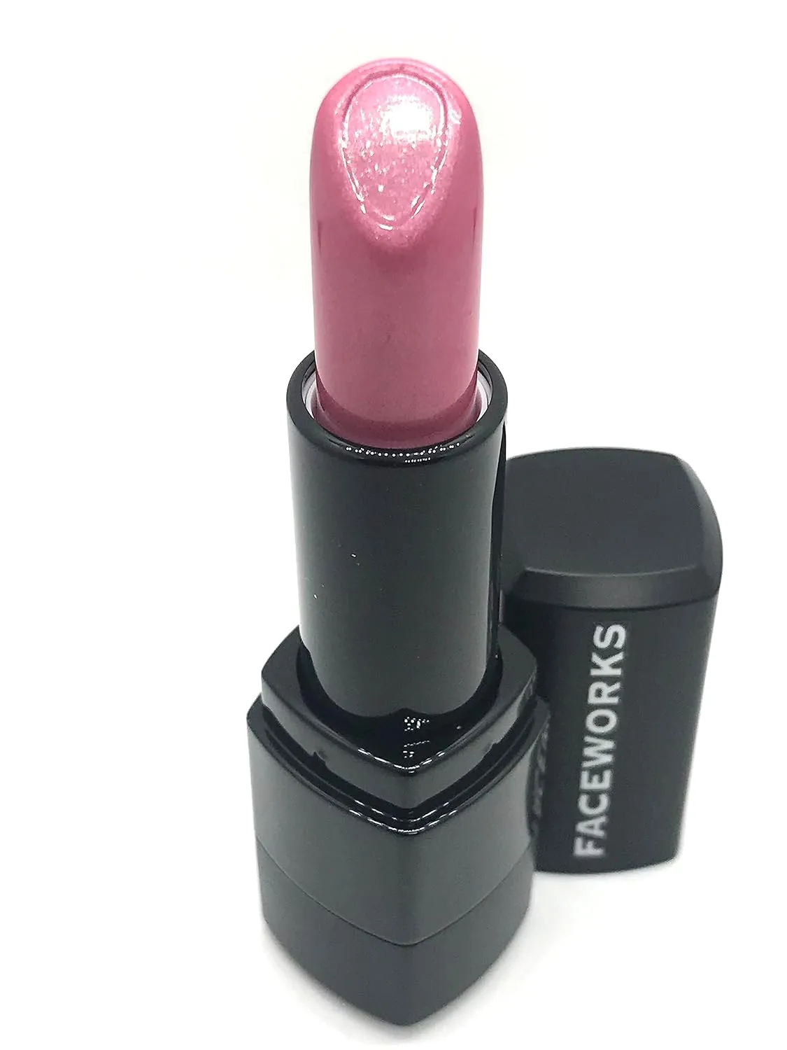 Hypoallergenic Lipstick for Sensitive Skin By FACEWORKS (Pink Ice pearl)