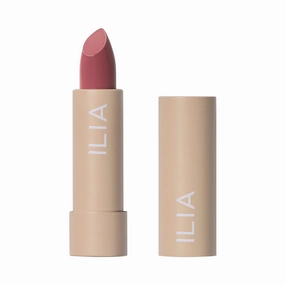 ILIA - Color Block Lipstick | Non-Toxic, Vegan, Cruelty-Free, Hydrating   Long Lasting, No Budge Color with Full Coverage (Rosette (Soft Pink With Cool Undertones), 0.14 oz | 4 g)