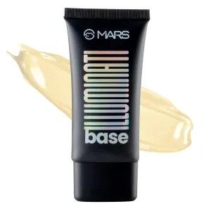 Illuminati Base Dewy Primer with Highlighter | Glowy Dewy Primer for Face Makeup | Natural Finish (45ml) (GOLD)