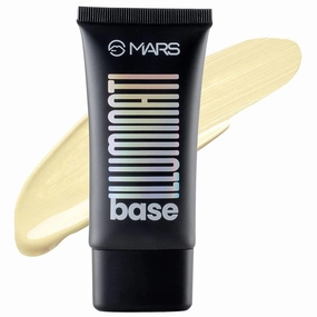 Illuminati Base Dewy Primer with Highlighter | Glowy Dewy Primer for Face Makeup | Natural Finish (45ml) (GOLD) | 1.52 Ounce (Pack of 1)