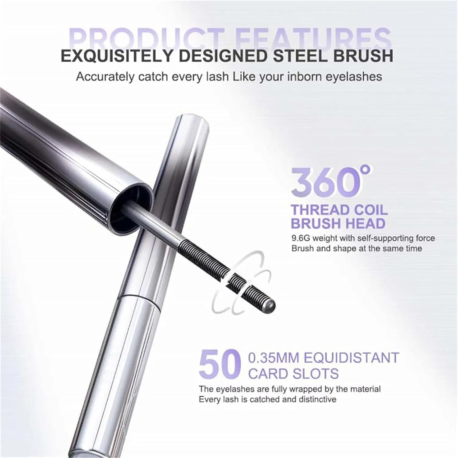 Jully Doll Mascara July Doll Mascara, Jolly Doll Mascara, Jody Doll Mascara, Doll Mascara, Mascara Metal Wand, 3d Curling Eyelash Iron Mascara (2*black)
