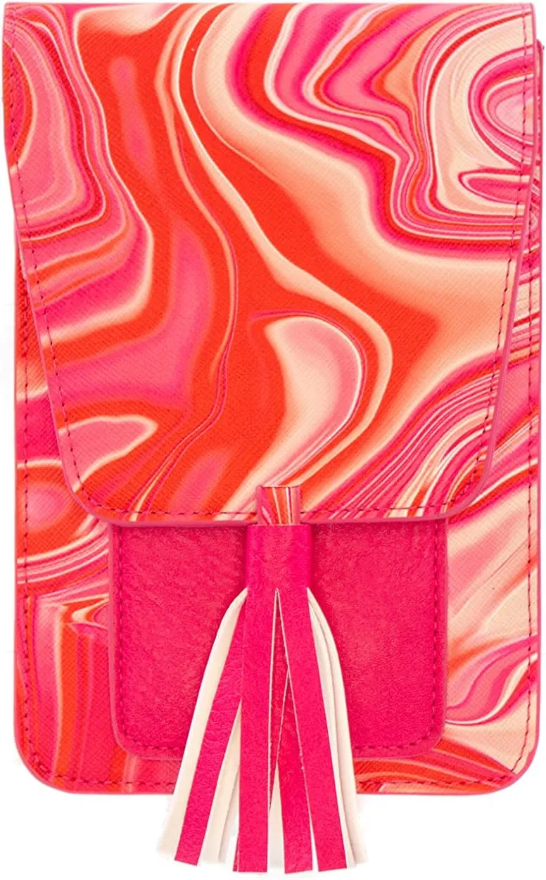 K. Carroll Accessories Harper Crossbody (Pink Swirls)