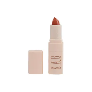 KAB Nude Matte Lipstick For Women – Creamy, Hydrating Lipstick in Vanilla Cupcake Scent –Ultra-Pigmented, Long-Lasting Lipstick with Precision Application Tip, Thigh High Bullet Lip Color