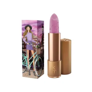 Karen Murrell - Natural Lip Stick - Lipstick 36 Lilac Aurora - Lilac Lipstick - Matte Finish, 100% Natural Ingredients, Moisturizes & Hydrates Lips - Paraben & Cruelty Free