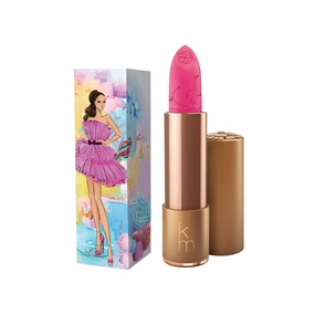 Karen Murrell - Natural Lip Stick - Lipstick 18 Sugar Rush - Hot Pink Lipstick - Matte Finish, 100% Natural Ingredients, Moisturizes & Hydrates Lips - Paraben & Cruelty Free