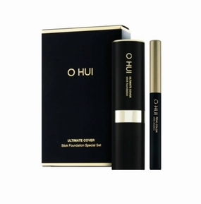 Korea Luxury Cosmetic Ultimate Cover Stick Foundation Milk Beige Color Special Set
