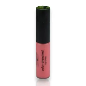 Laura Geller Color Drenched Lip Gloss – Piazza Pink | High-Pigment, Moisturizing Gloss with Non-Sticky Finish