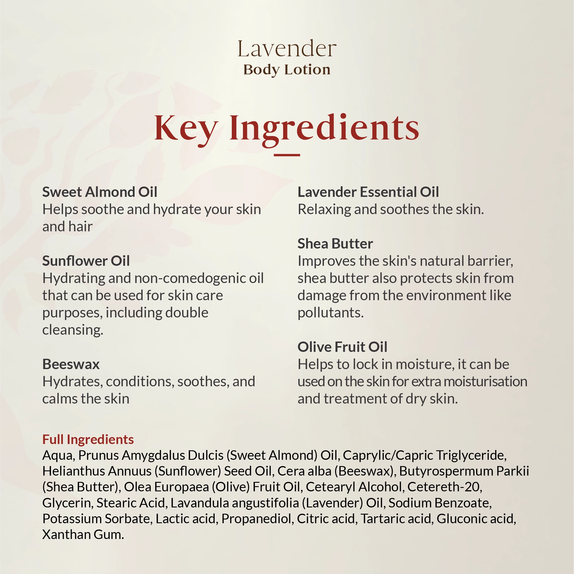 Lavender Body Lotion 200ml