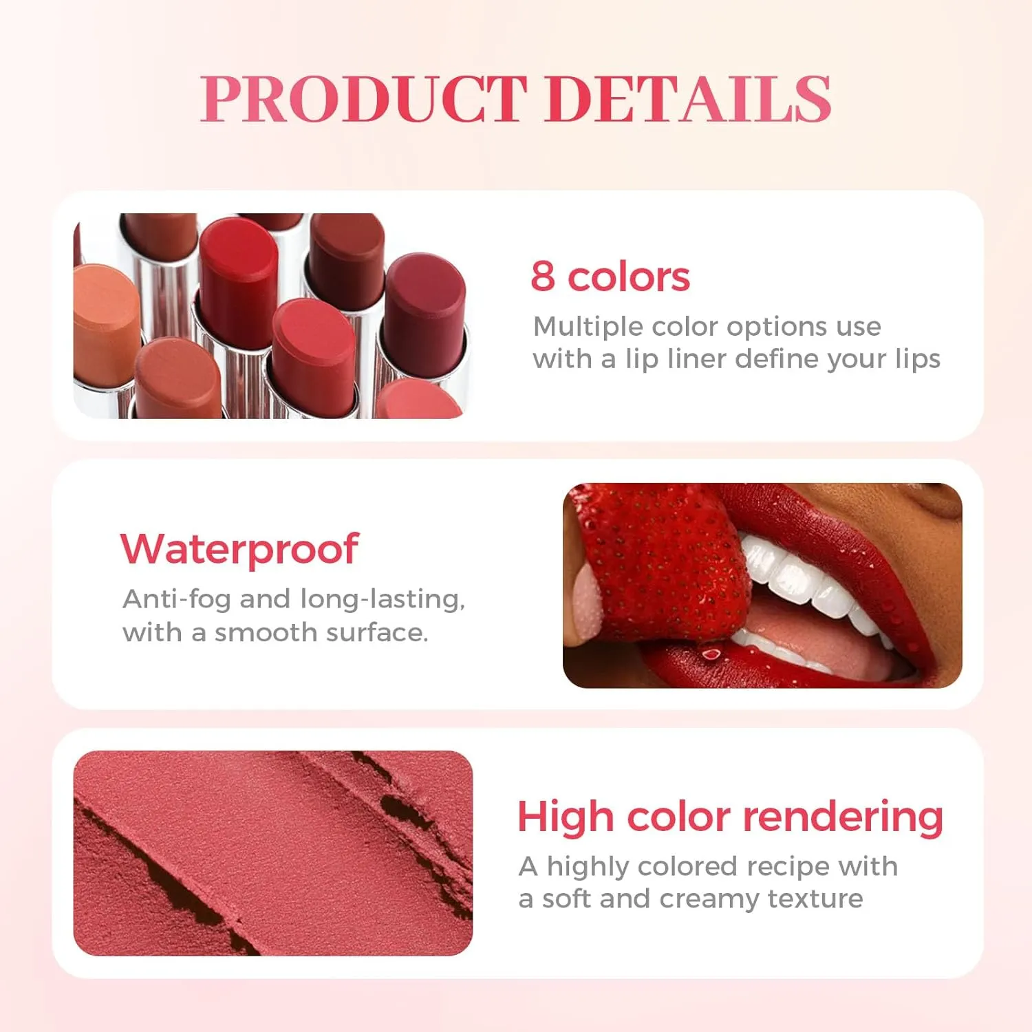 Lifter Glaze Lip Balm, 2025 New Long Lasting Lipstick, Moisturizing Lip Liner for Everyday Makeup, Matte 2 In 1 Lipstick for Women (#06)