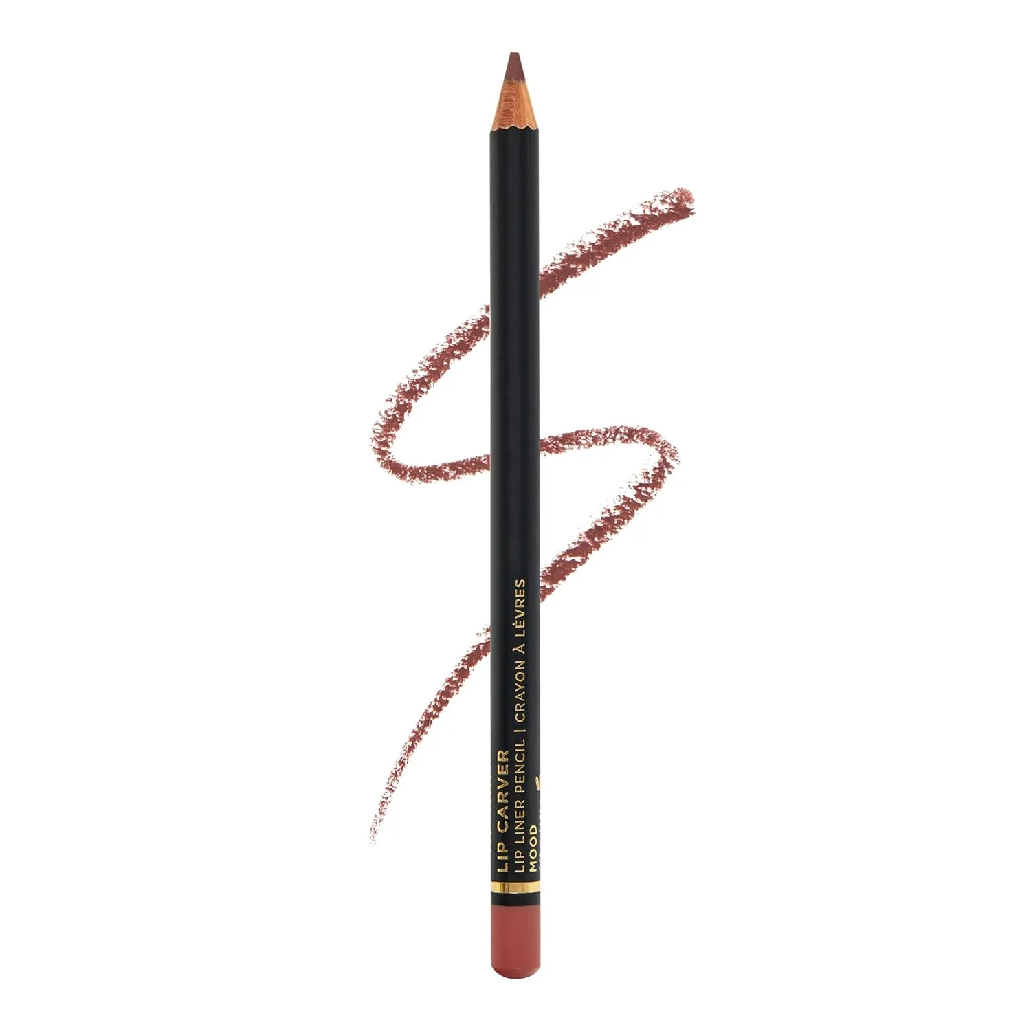 LIP CARVER Lip Liner Pencil Creamy Long Lasting Wooden Lip Pencil | Waterproof Lip Liner | Mood