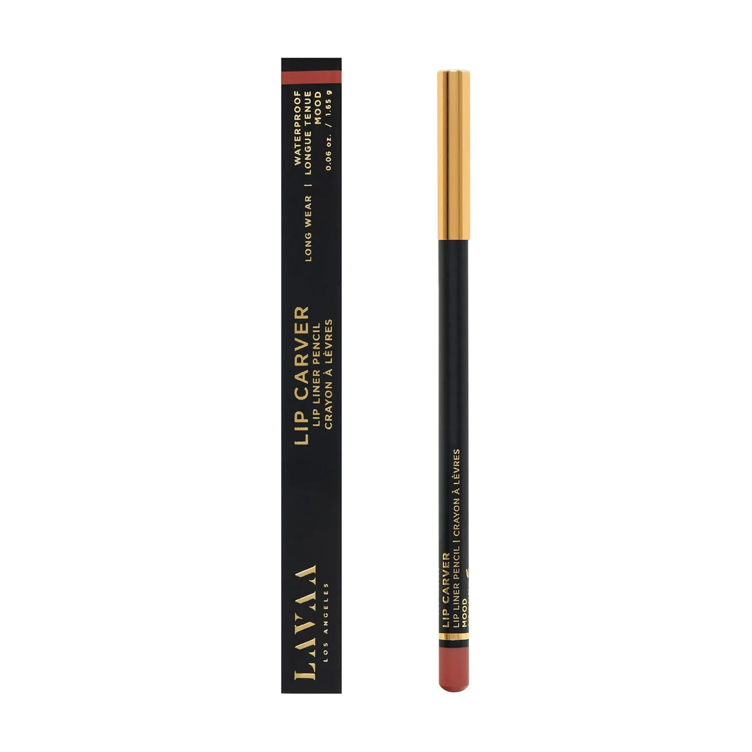LIP CARVER Lip Liner Pencil Creamy Long Lasting Wooden Lip Pencil | Waterproof Lip Liner | Mood