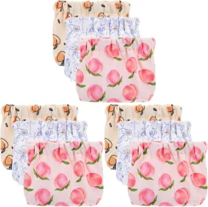 LUOZZY 9 pcs Cosmetics Bags Cosmetics Storage Bag Portable Lipstick Pouches Small Makeup Bags for Women Girls - Pink Purple Beige