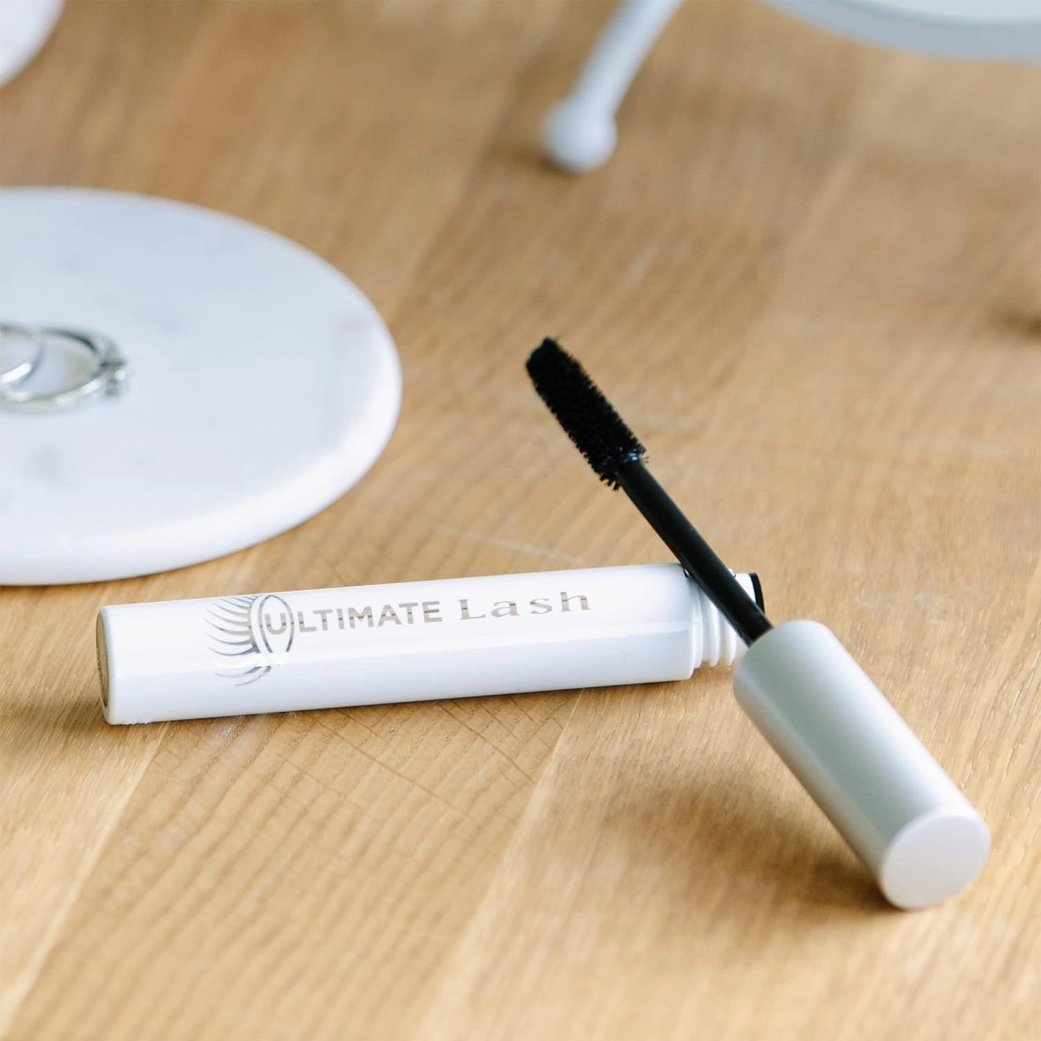 Marcelle Ultimate Lash Mascara, Dark Brown, Hypoallergenic and Fragrance-Free, 8.5 mL