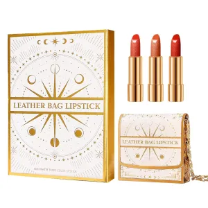 Matte Lipstick | 3 Colors Matte Lipstick Long Lasting Lip Stick,Waterproof Nude Lip Stick Velvet Non-Stick Beauty Makeup For Winter Date Daily