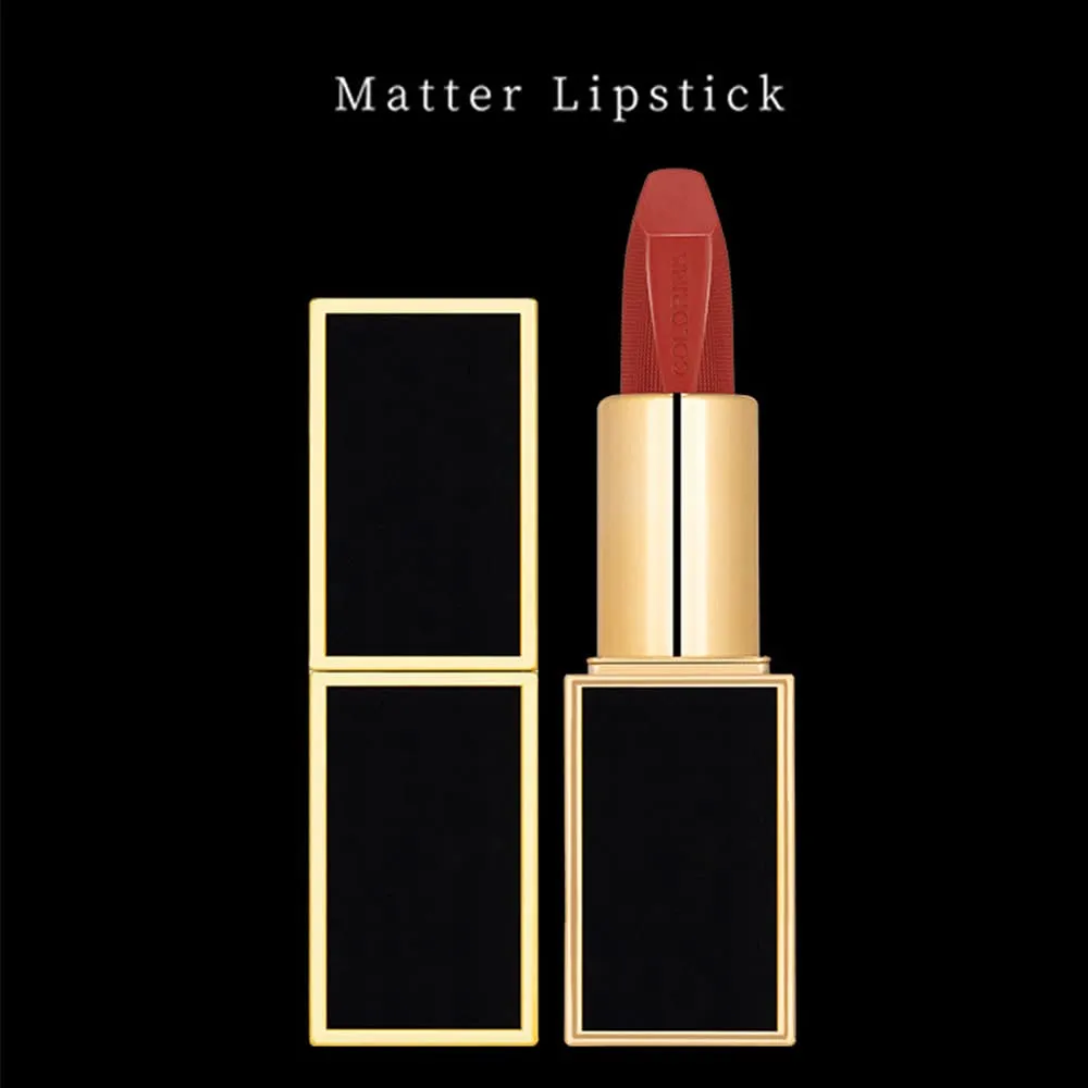 Matte LipStick Multiple Colos Long Lasting Waterproof Lip Makeup No Fade Pigmented Lip Stick Cosmeitc Gift for Girls and Women (03#B)