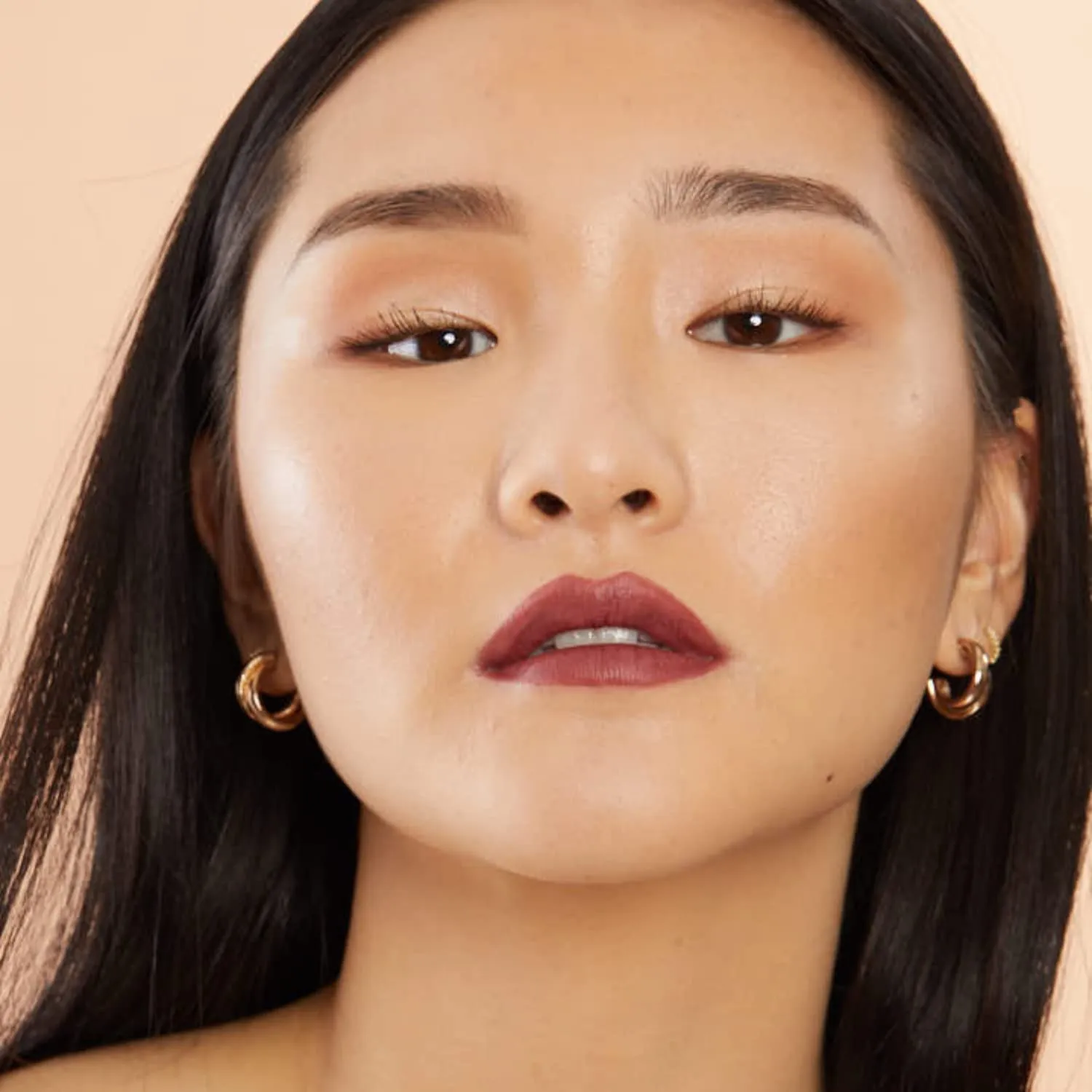 Matte, Long Lasting, Hydrating Vegan Lipstick with Vitamin E and Watermelon Seed Oil (Focused - Pink Mauve Color)