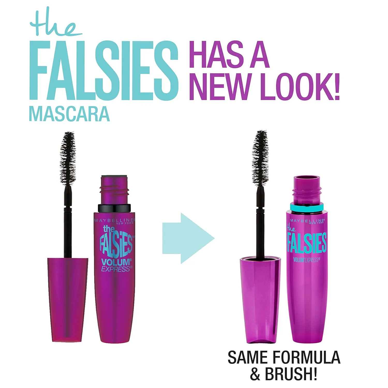 Maybelline New York Makeup Volum' Express The Falsies Washable Fiber Mascara