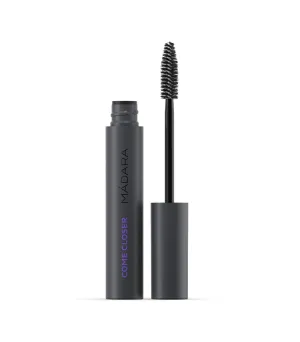 MÁDARA Organic Skincare | Come Closer Infinite Lash Mascara – Lengthens And Defines, Peptide-infused Formula, Without Synthetic Colourants, Jet-black Color, Ecocert Certified - 0.2oz