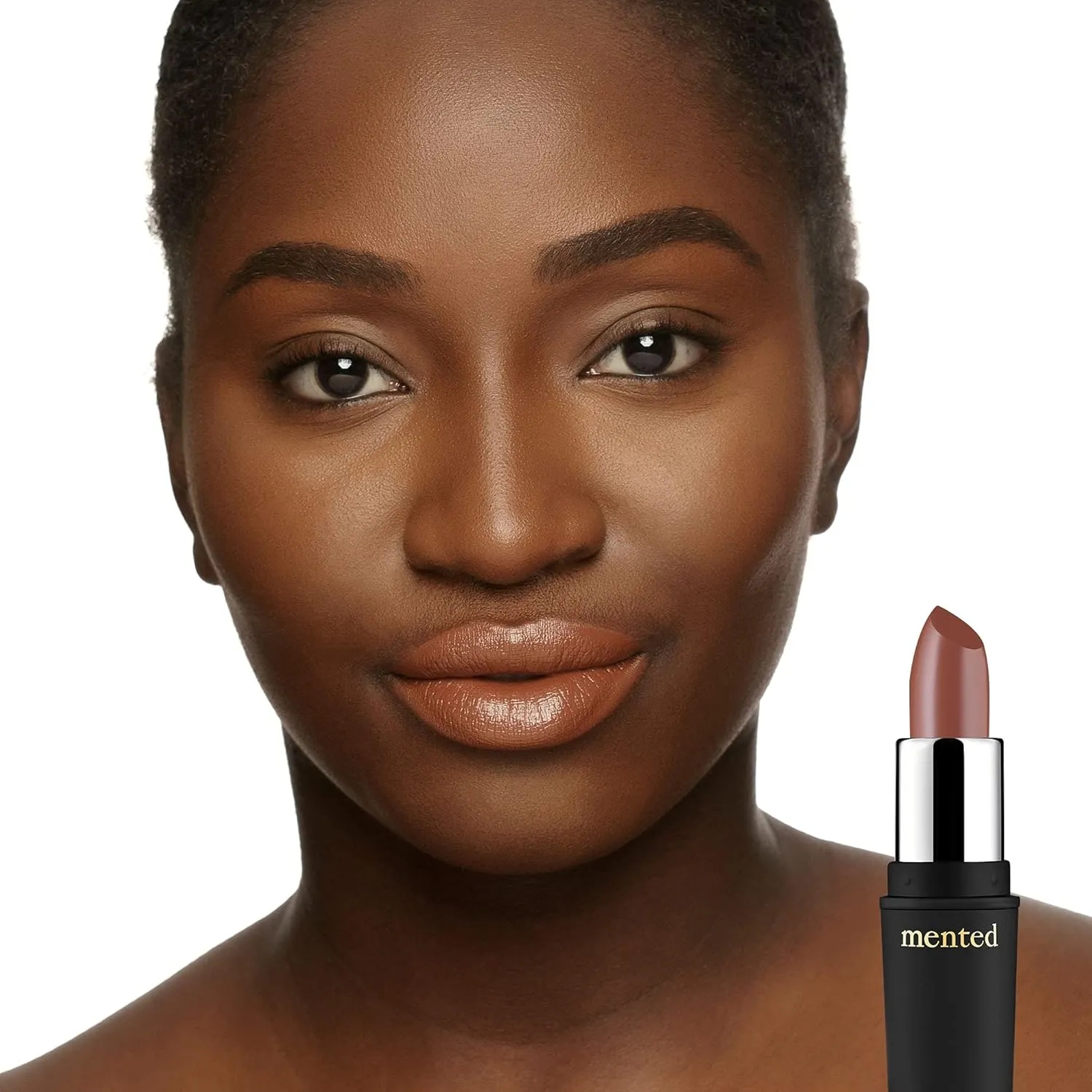 Mented Cosmetics Nude Lipstick for Women, Semi-Matte Long-Lasting Lip Stick, Moisturizing Vegan, Paraben & Cruelty-Free, Enhances All Complexions, Perfect for Everyday Makeup, Dope Taupe