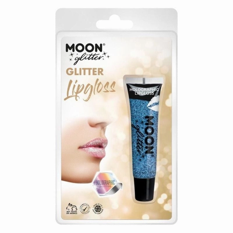 Moon Glitter Holographic Lipgloss Clamshell, 15ml Costume Make Up