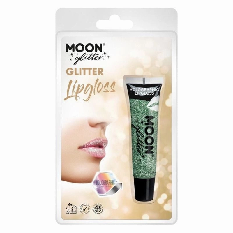Moon Glitter Holographic Lipgloss Clamshell, 15ml Costume Make Up