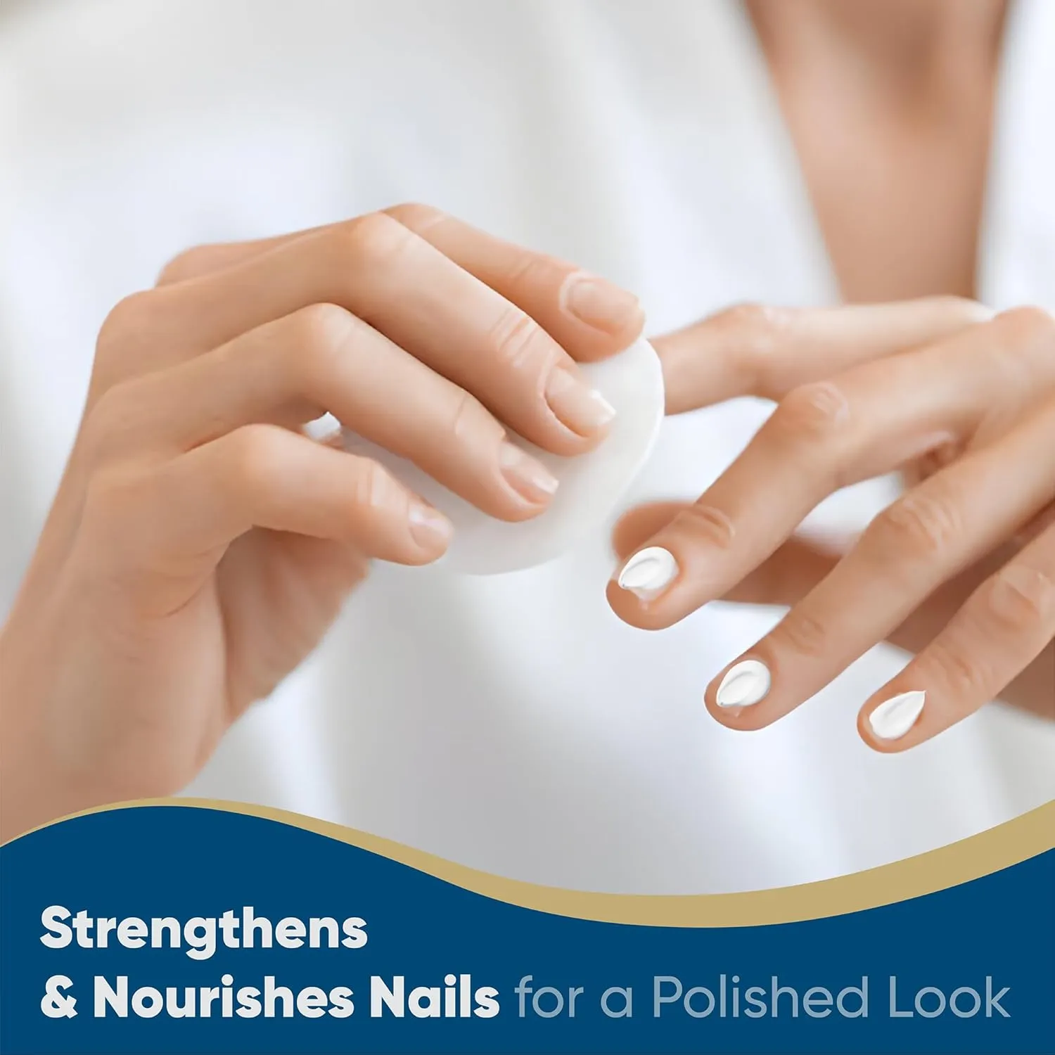 MultiVitamin Hand & Nail Cream Skin Protection & Nourishment - Nail Strengthening Cream, Nail Nurishment Handcream, Nail Repair Cream 3.4oz