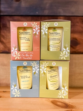 Naked Bee || Orange Honey Blossom On-the-Go Travel Kit