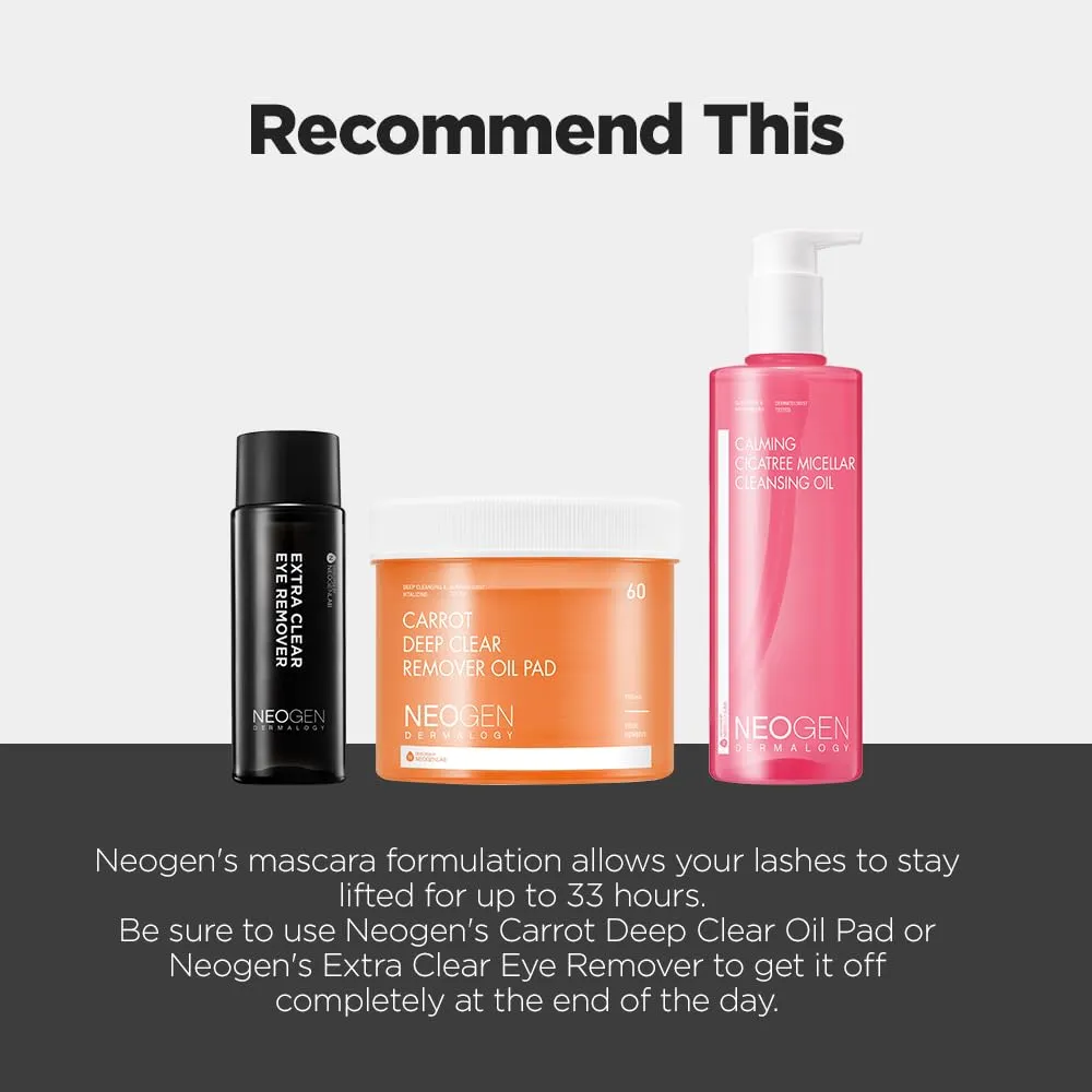NEOGEN DERMALOGY Innovative Sensational Hygienic Washable Extra Slim & Volume Metal Mascara