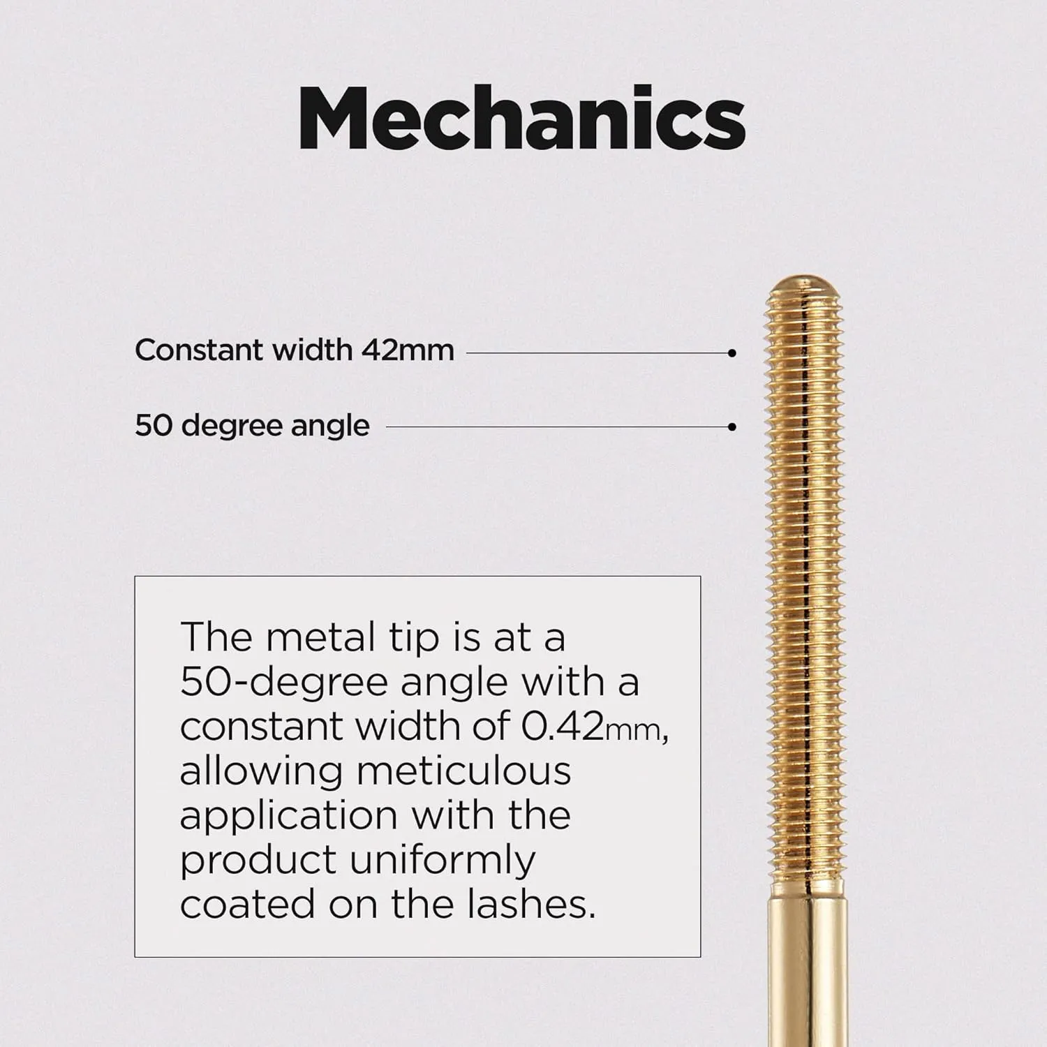 NEOGEN DERMALOGY Innovative Sensational Hygienic Washable Extra Slim & Volume Metal Mascara