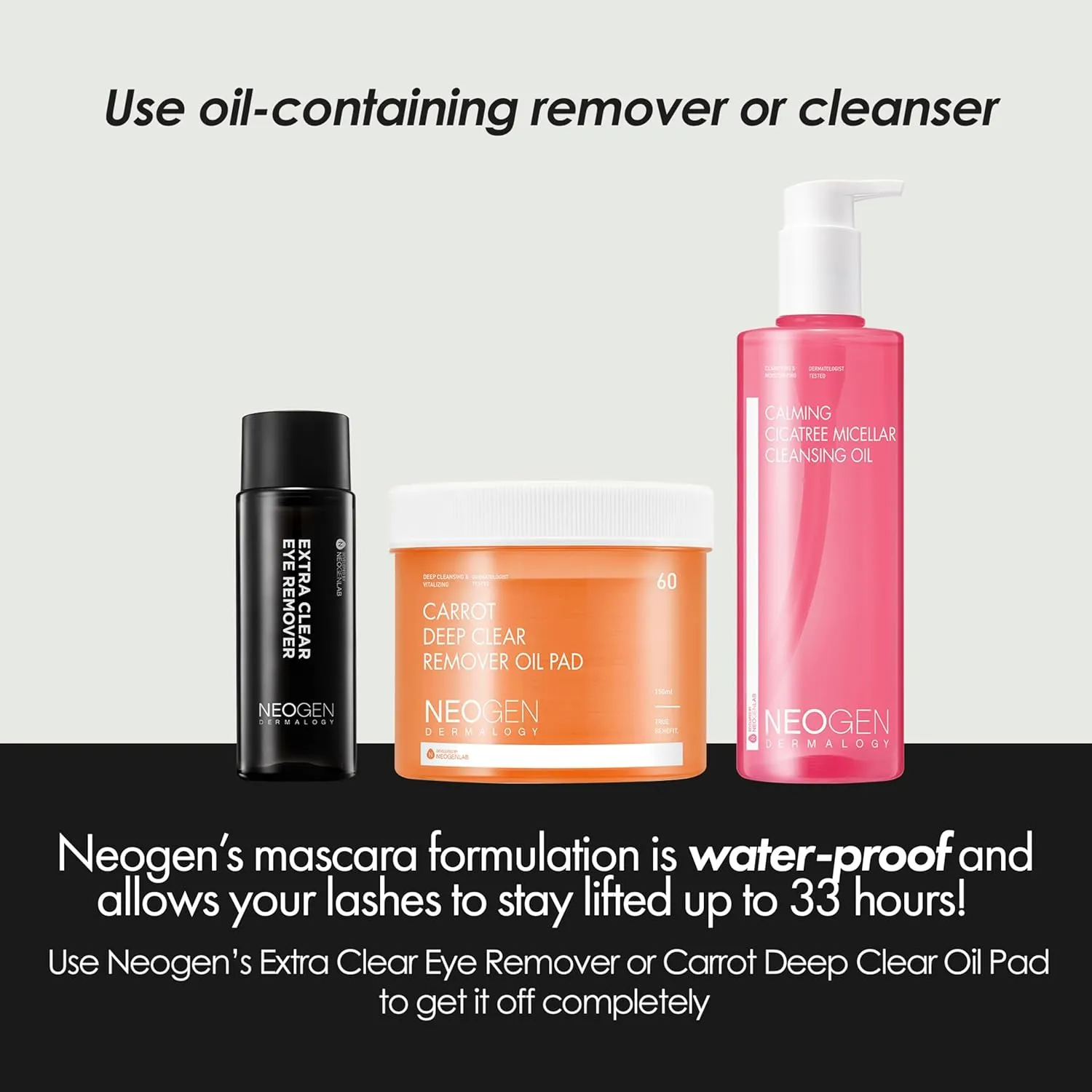 NEOGEN DERMALOGY Innovative Sensational Hygienic Washable Extra Slim & Volume Metal Mascara