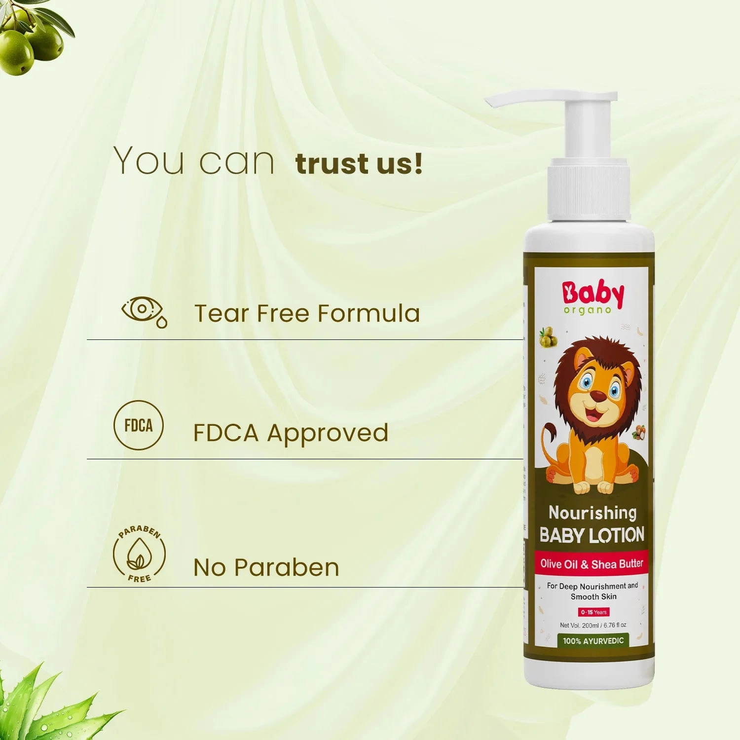 Nourishing Lotion | Kids & Baby Lotion | 0-15 Years