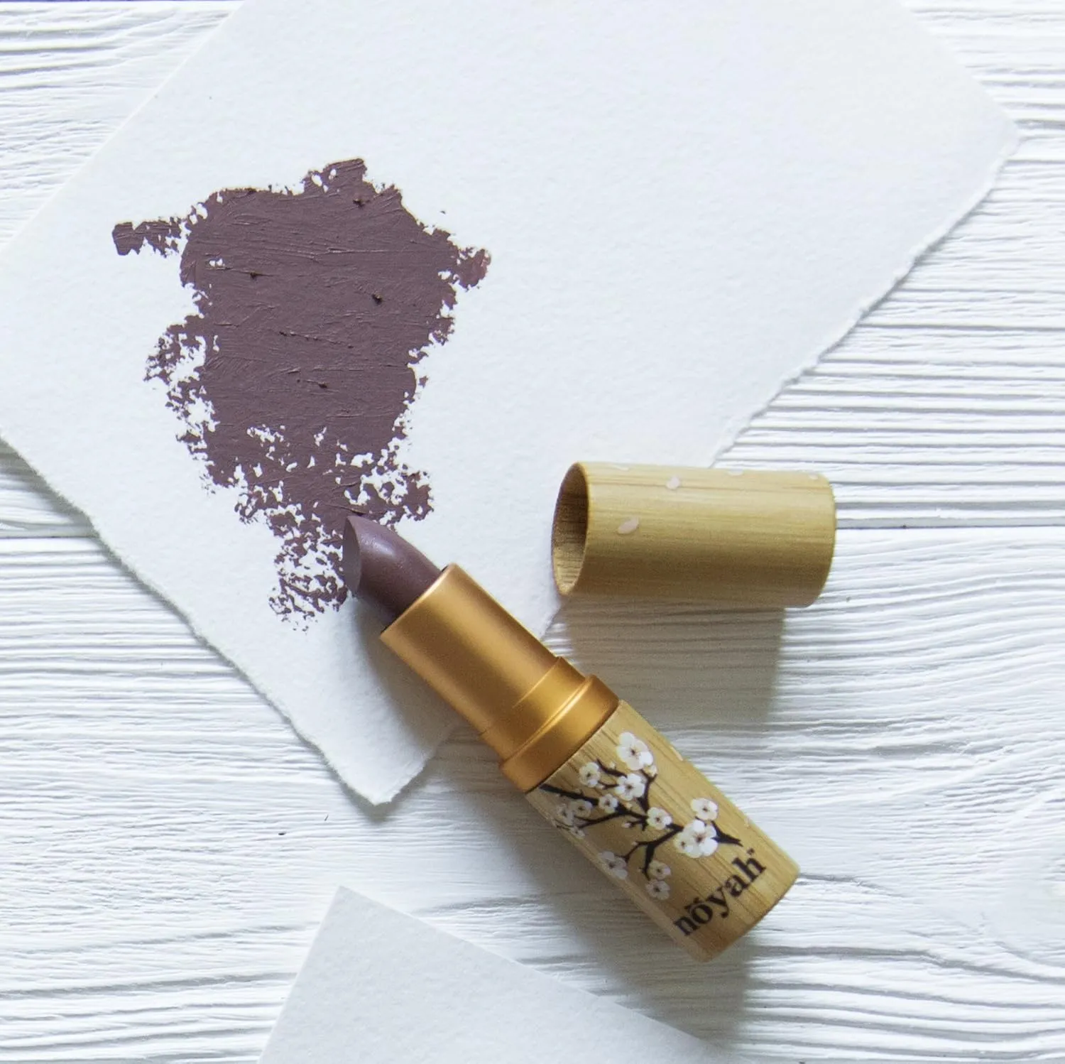 Noyah Clean Natural Lipstick, Smoke, 0.16 oz