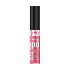 N.Y.C. New York Color Big Bold Plumping and Shine Lip Gloss, Voluminous Pink, 0.39 Fluid Ounce