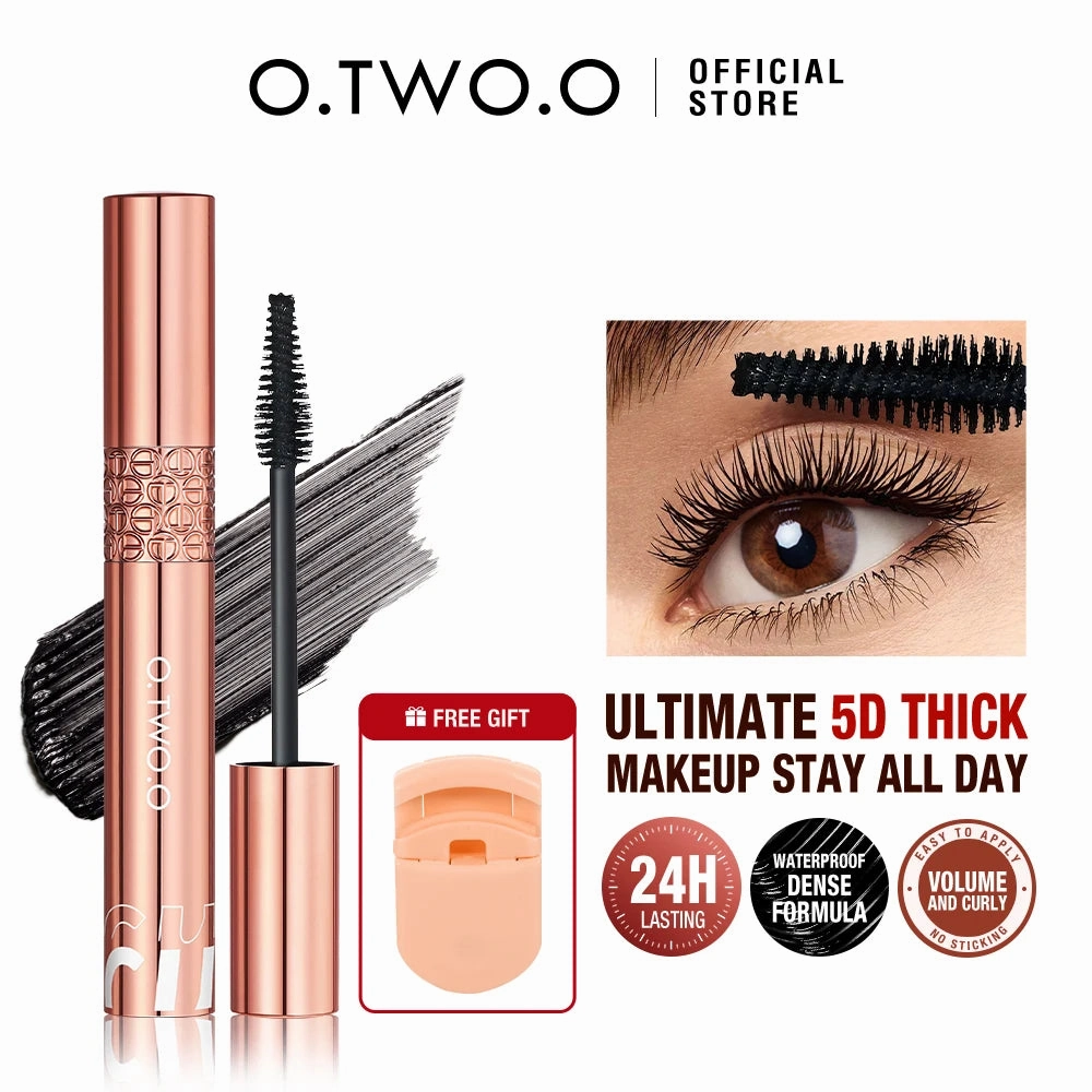O.TWO.O Waterproof Eyelash Lengthening Silk Fiber Mascara