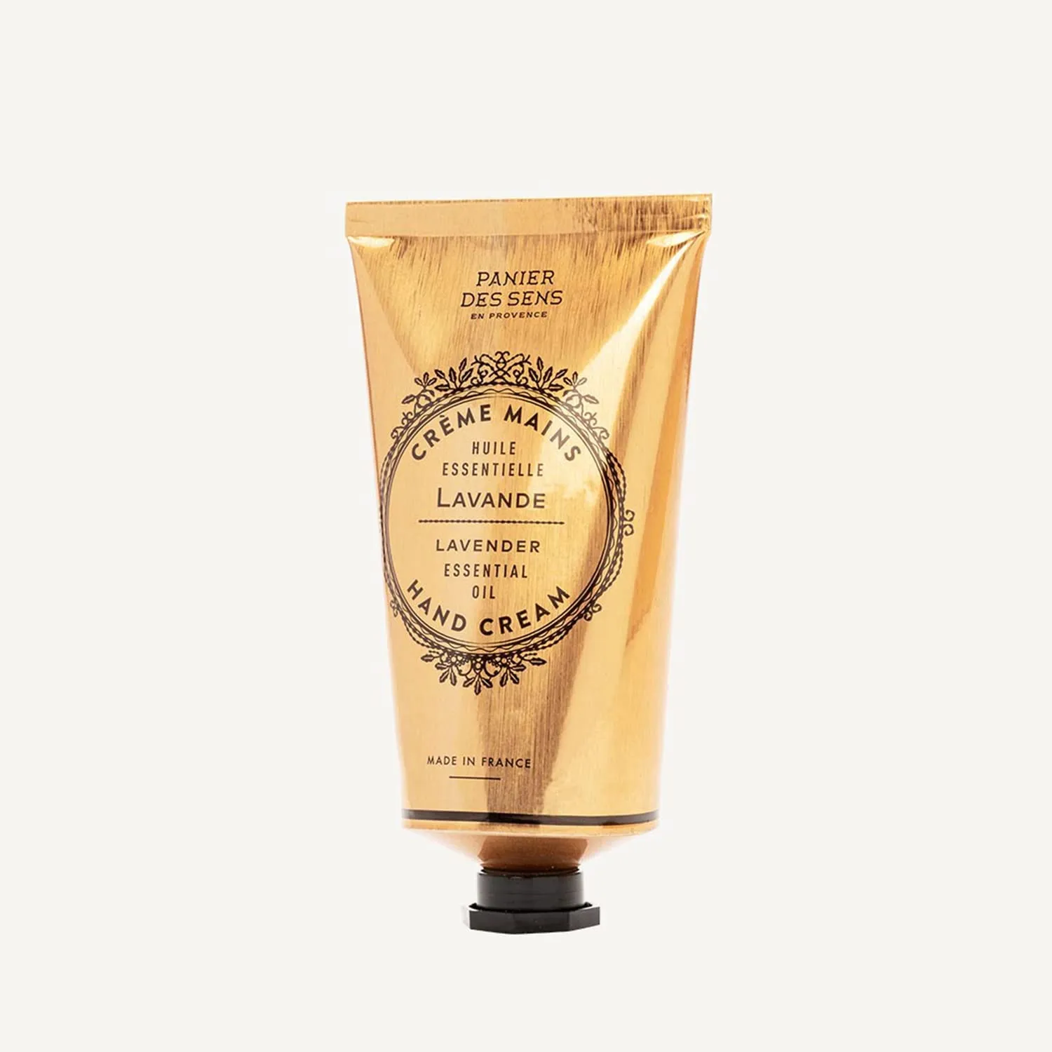 Panier des Sens - Hand Cream for Dry Cracked Hands - Lavender Hand Lotion with Shea Butter & Olive Oil - Vitamin E Skin Moisturizer with 97% Natural Ingredients - Made in France, 2.5 fl oz