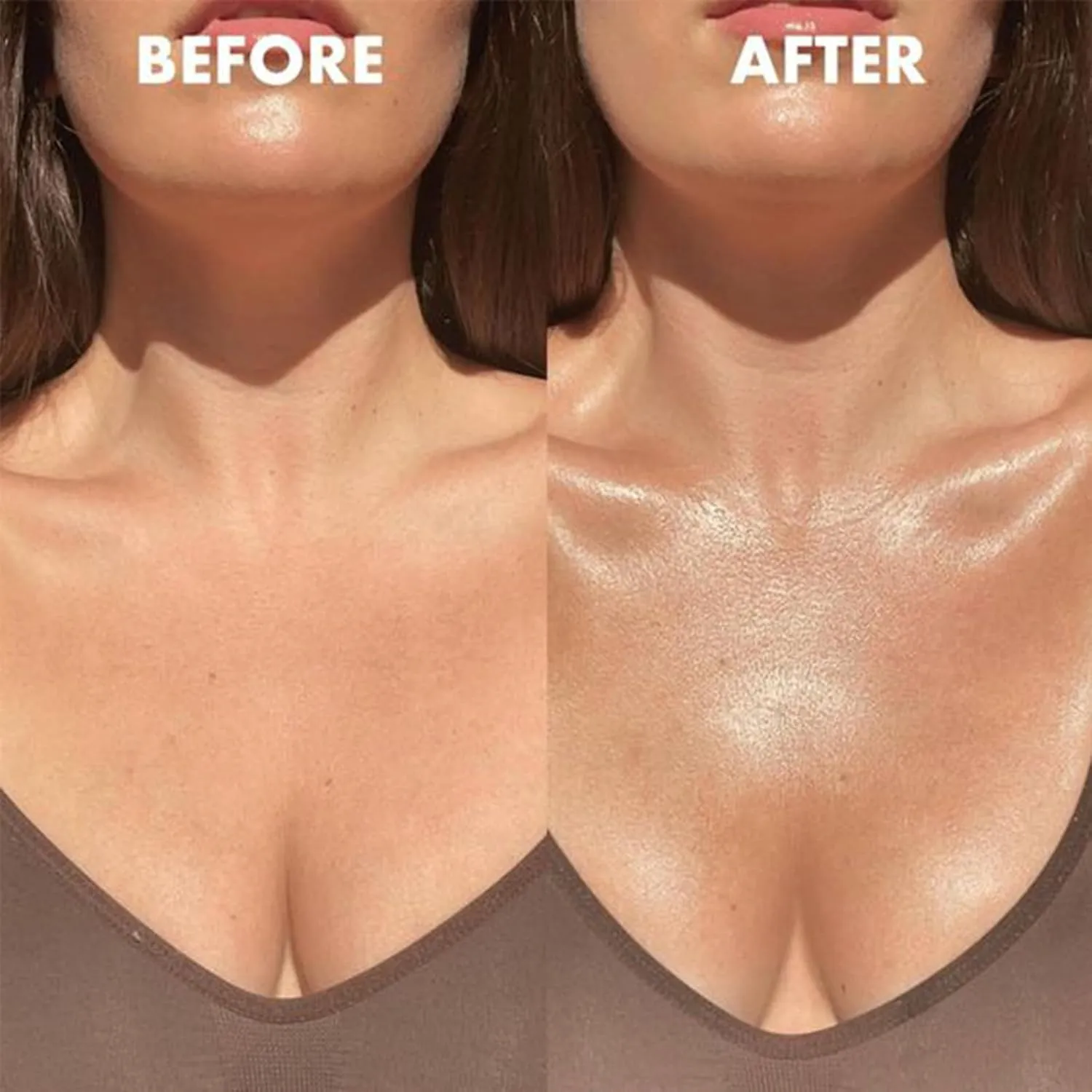PHOERA Body Shimmer Oil,Waterproof Long Lasting Moisturizing Body Luminizer Glow, Illuminator Highlighter for Face with Makup Bursh, 1oz/Jars(101 103/ Rose Gold Glistening Bronze)