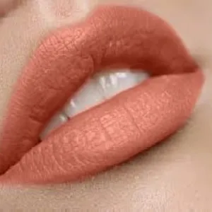 Premium Matte Liquid Lipstick | Sun Kissed | Soft Peach Tinted Nude | Long Lasting | Perfect Texture | Cruelty-Free | Vegan | Gluten Free
