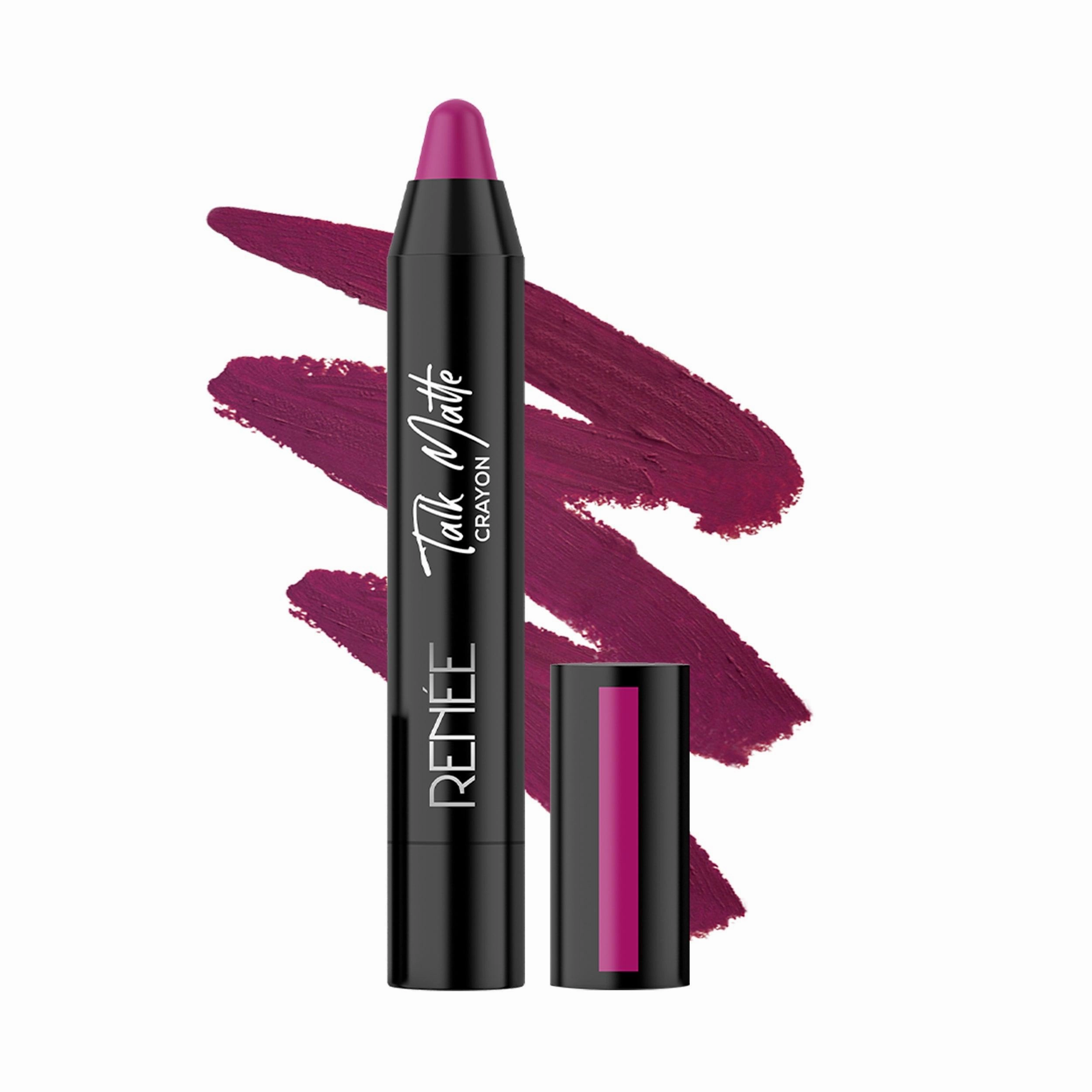 RENEE Magenta Glaze Lip Crayon & Play That Plum Lip Gloss Combo