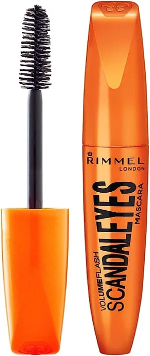 Rimmel London Volume Flash Scandal Eyes Mascara, Black [001] 0.41 oz (Pack of 4)