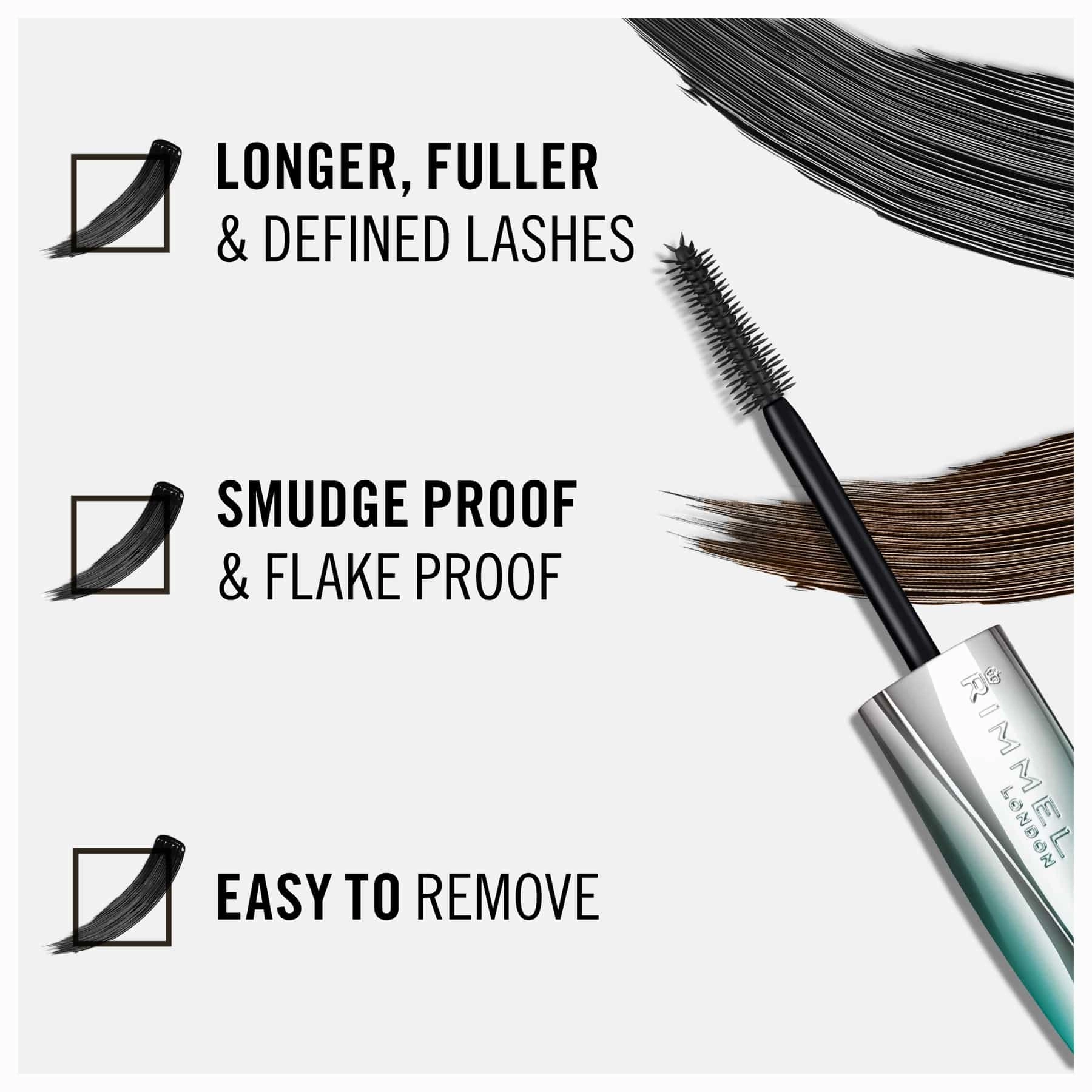 Rimmel Wonder’Extension Lash Extension Effect Mascara 001 Very Black 11ml