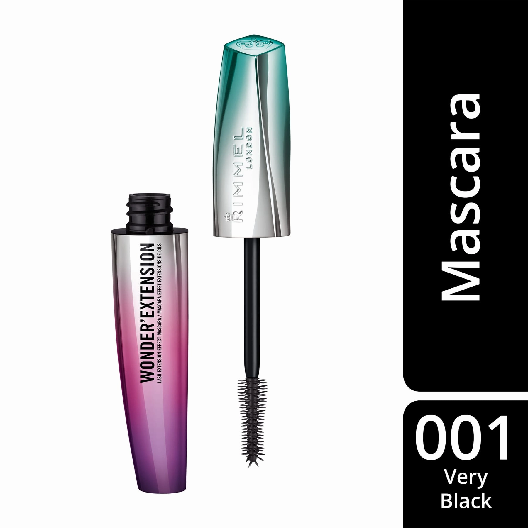 Rimmel Wonder’Extension Lash Extension Effect Mascara 001 Very Black 11ml