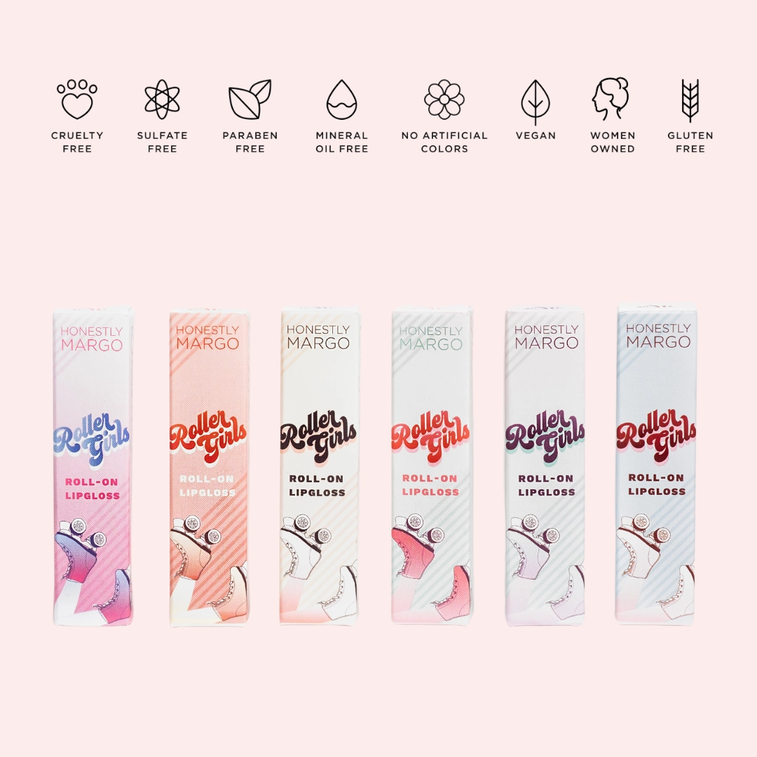 Roller Girls Roll-On Lipgloss Set