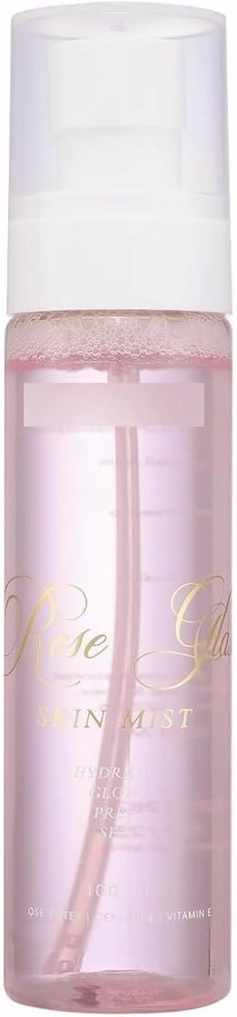 Roses Glass Skin Mist | 2 in 1 Face Toner   Makeup Setting Spray | Enriched with Rose Water & Aloe Vera | Toner for Glowing & Hydrating Skin | All Skin Types | for Women