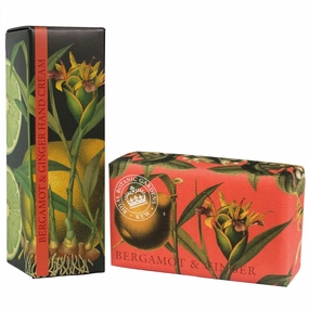 Royal Botanic Gardens KEW Hand Cream & Shea Butter Set - Bergamot & Ginger